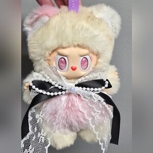 Tan & Pink Bear Labubu